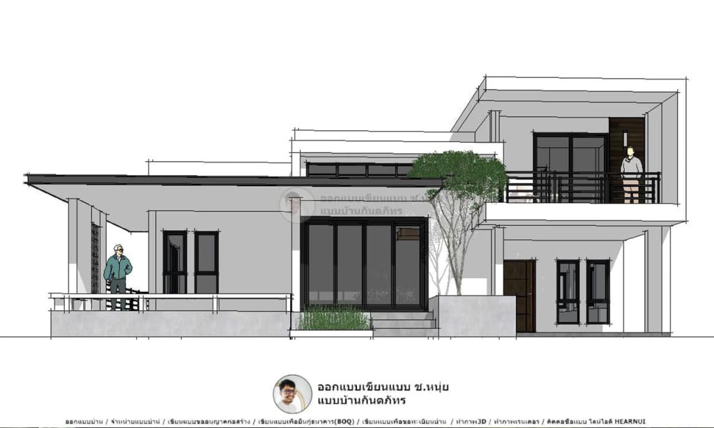 10 แบบบ้านสไตล์โมเดิร์น ดีไซน์สวยทันสมัย เข้ากับไลฟ์สไตล์ยุคปัจจุบัน