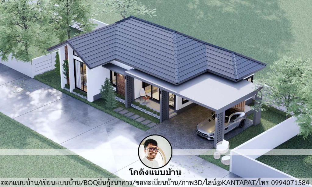 S-017 แบบบ้านชั้นเดียว-5