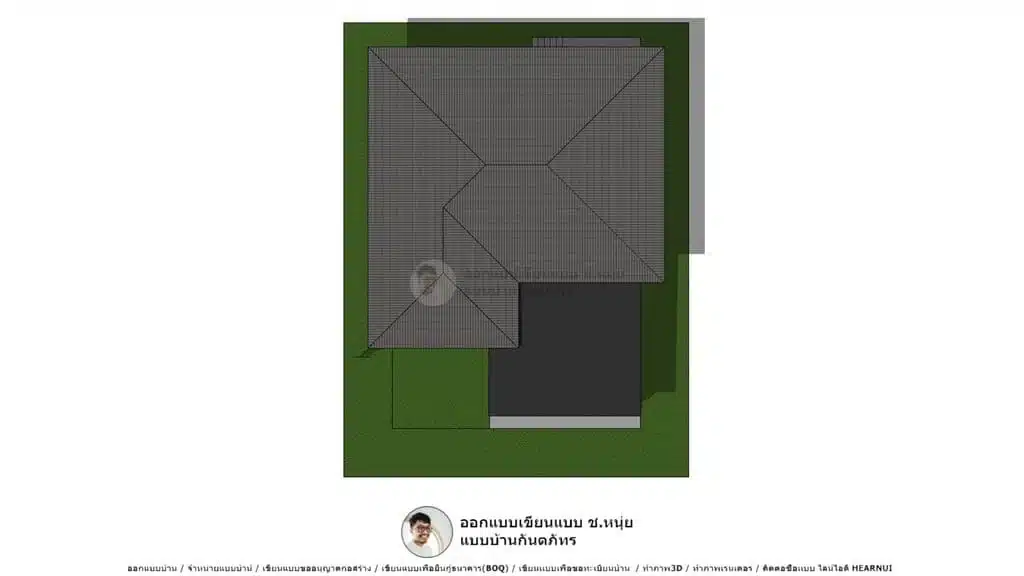 แบบบ้านชั้นเดียว-P-861-6