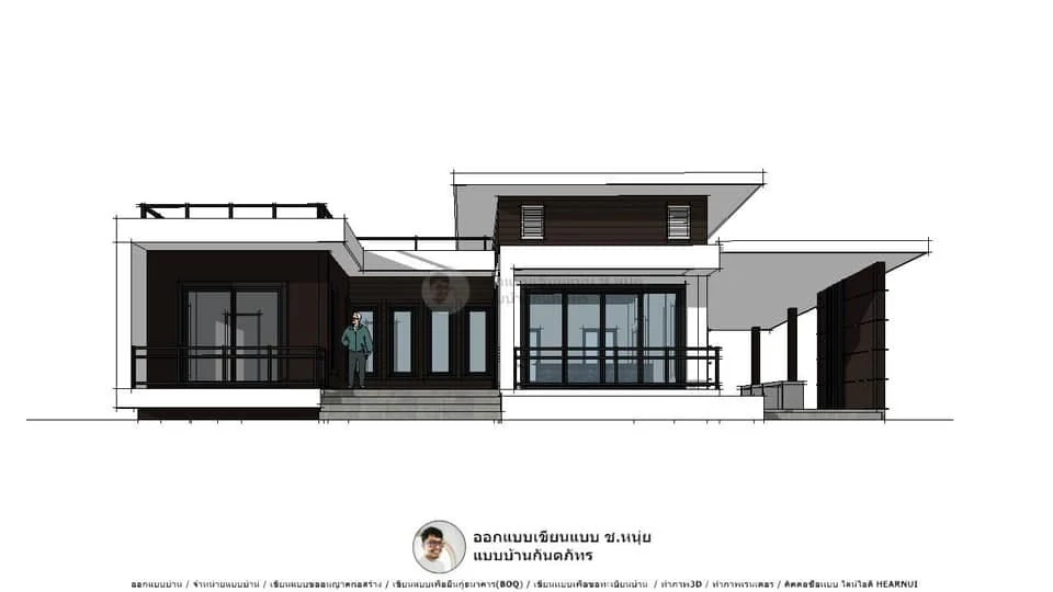 แบบบ้านโมเดิร์น-P-485-1