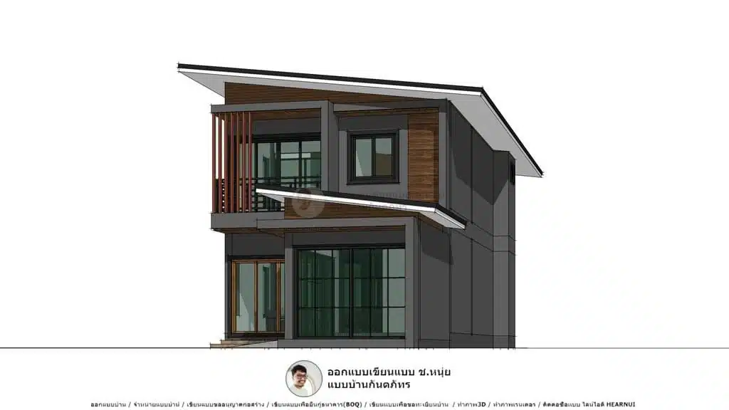 แบบบ้านโมเดิร์น2ชั้น-P-581-3