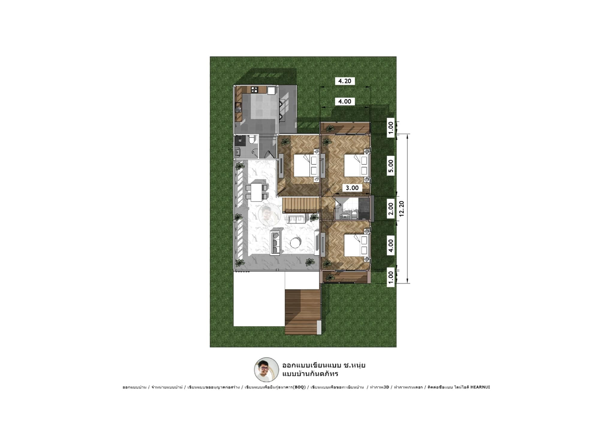 บ้านโมเดิร์น-ชั้นครึ่ง-P-1194-9