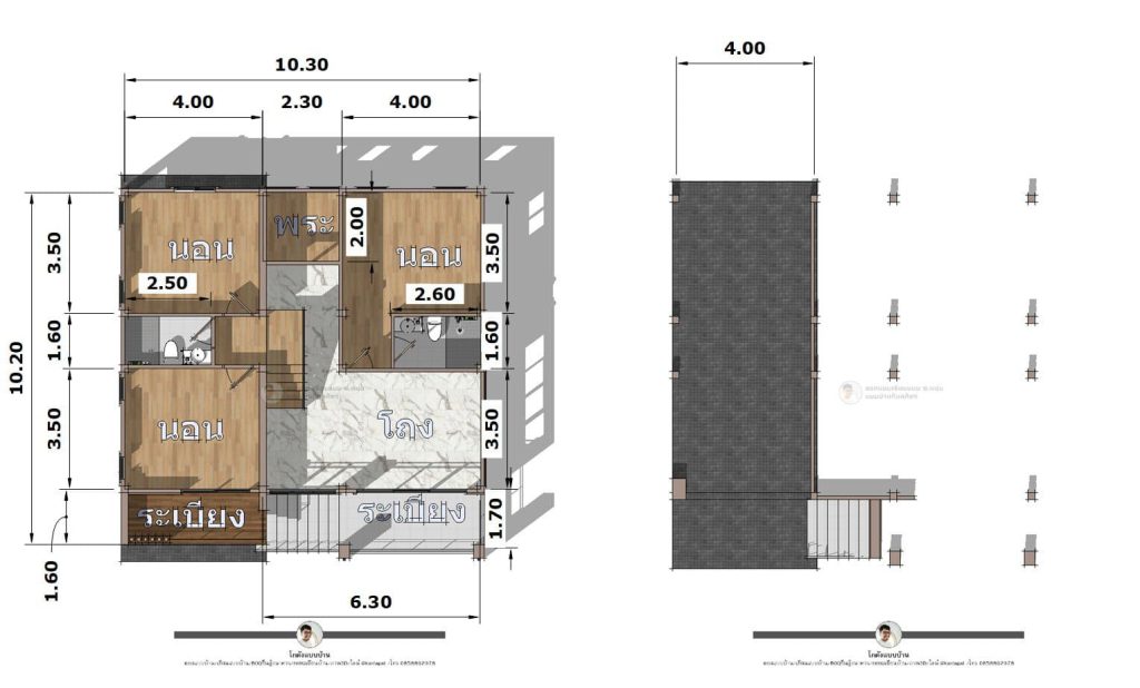 บ้านใต้ถุนสูงโมเดิร์น-P-916-7