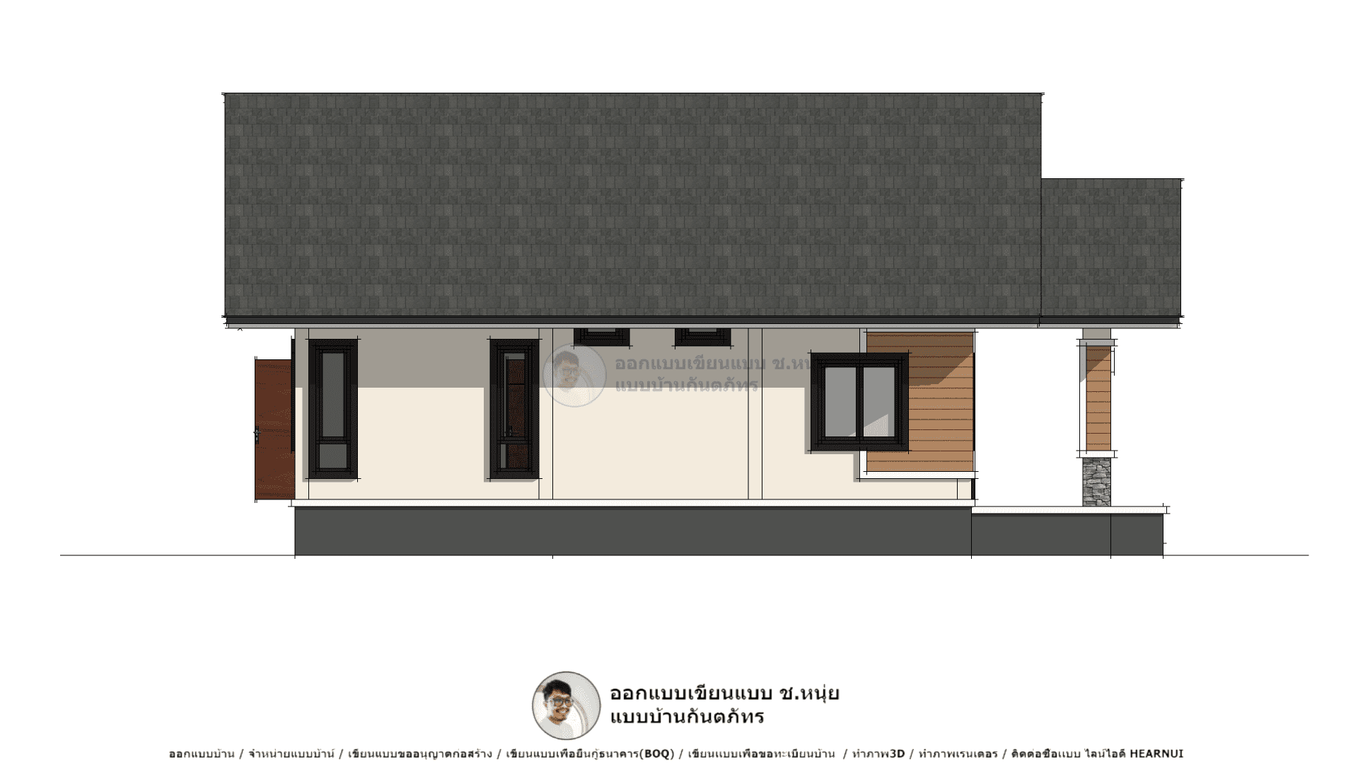 แบบบ้านแนวไทย-P-603-2