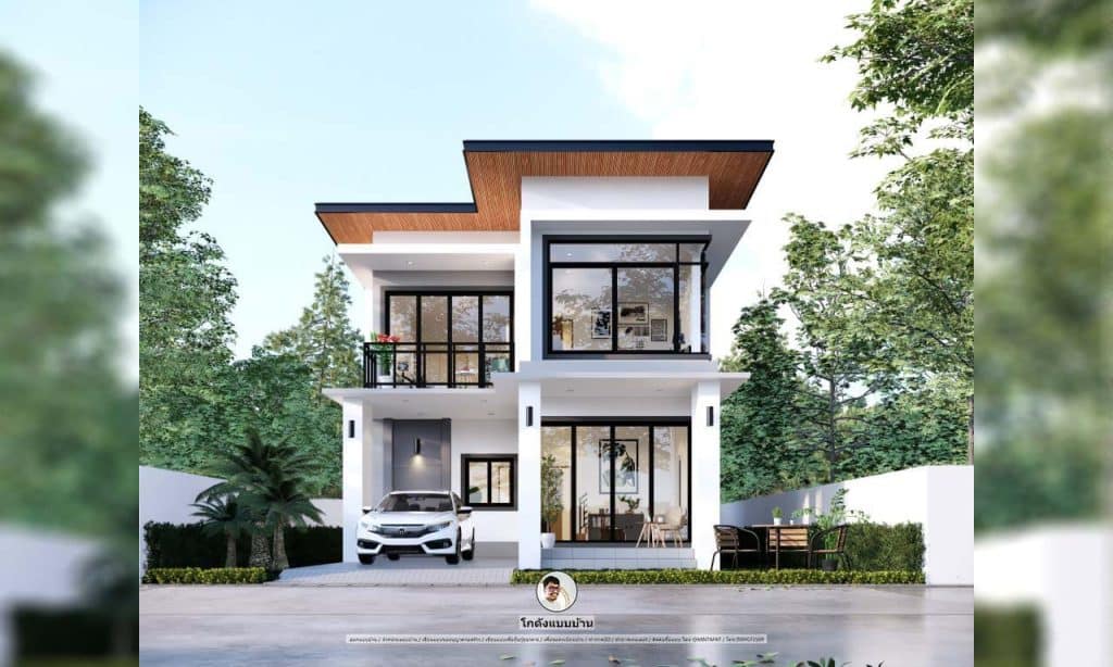 10 แบบบ้านโมเดิร์นเล็กๆ ประหยัดงบประมาณ สวยลงตัวทุกหลัง