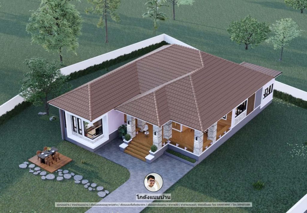 P-1245-แบบบ้านทรงปั้นหยา-4
