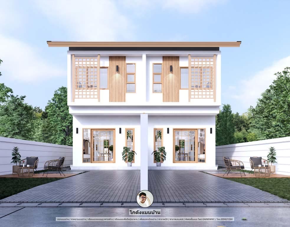 12 ไอเดียแบบบ้าน 2 ชั้นสุดหรู เต็มไปด้วยความสวยทันสมัยที่ลงตัว