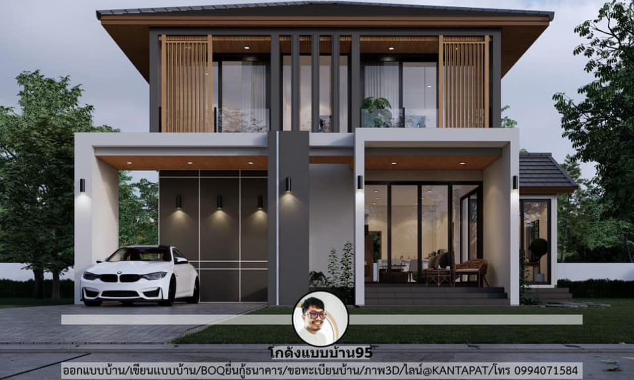 Two-storeyhouse แบบบ้าน2ชั้น เทรนด์บ้านใหม่ สไตล์บ้าน 2ชั้นสวย ๆ
