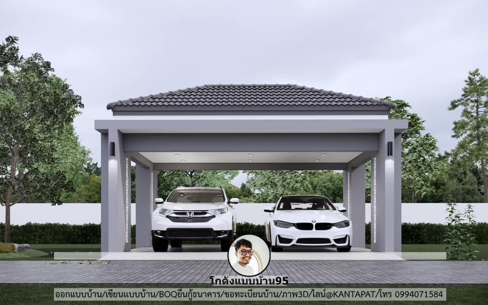 พาส่องไอเดีย โรงรถ หลากหลายสไตล์ พร้อมดีไซน์สุดเก๋ เพื่อรถคันโปรด