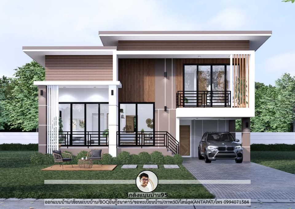 10 ไอเดีย แบบบ้านชั้นครึ่ง บ้านน่าอยู่เต็มไปด้วยฟังก์ชันการใช้งาน