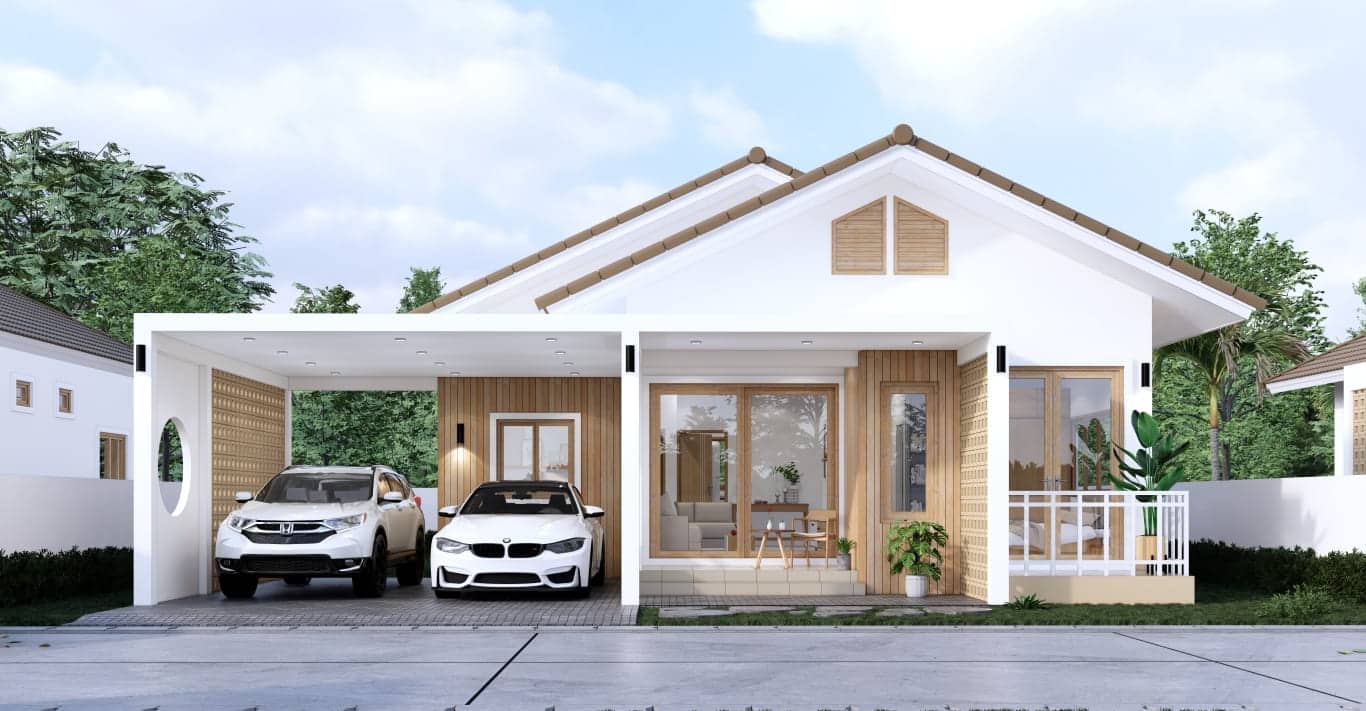 บ้านโครงการ-U-056 แบบบ้านอบอุ่น บ้านมูจิ บ้านสไตล์มินิมอล