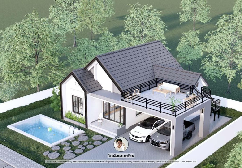 S-033-แบบบ้านหลังคาจั่ว-5