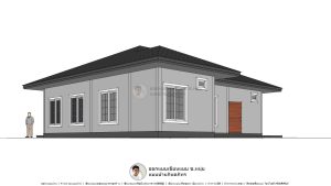 บ้านร้านค้าทรงปั้นหยา P-789-4