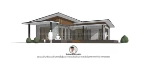 P-1371-บ้านโมเดิร์นชั้นเดียว-3