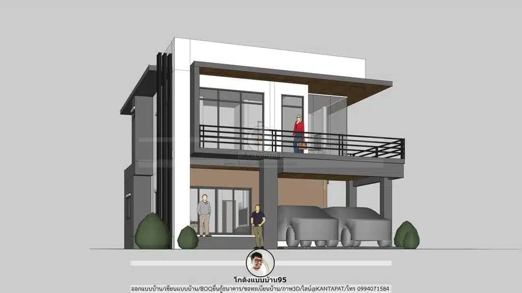 P-1523-บ้านโมเดิร์น2ชั้น-2