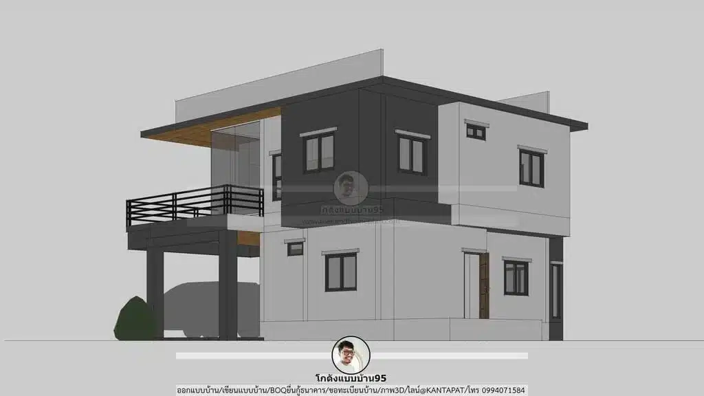 P-1523-บ้านโมเดิร์น2ชั้น-4