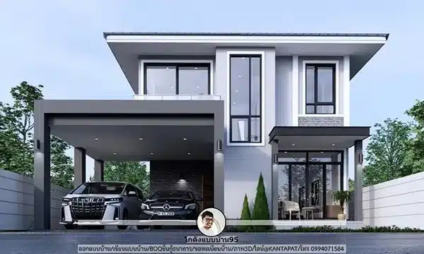 Two-storeyhouse แบบบ้าน2ชั้น เทรนด์บ้านใหม่ สไตล์บ้าน 2ชั้นสวย ๆ