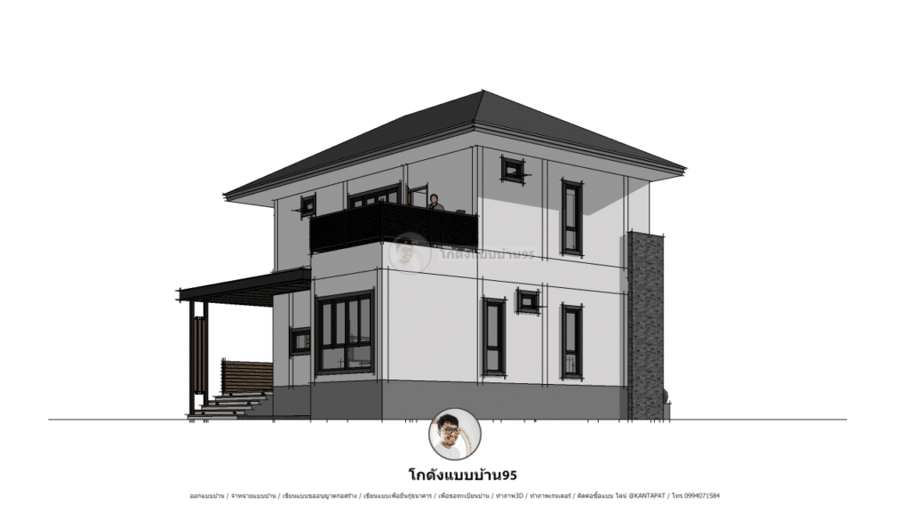 P-1618-บ้านปั้นหยาทรงโมเดิร์น-4