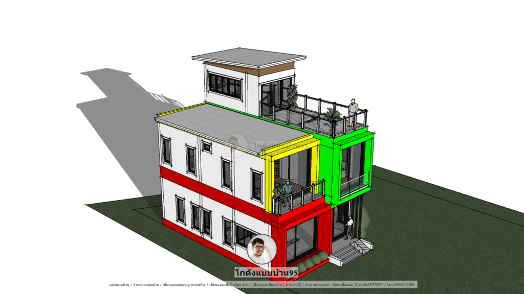 บ้านโมเดิร์น P-1637