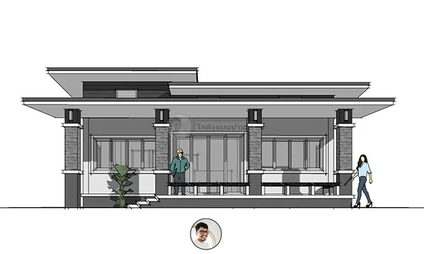 แบบบ้านชั้นเดียว One-storeyhouse รวมไอเดียออกแบบบ้านชั้นเดียว