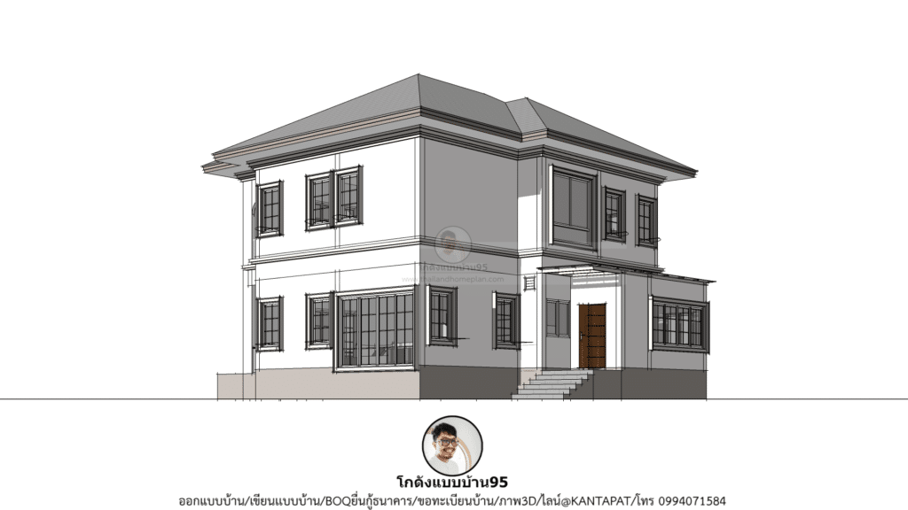 แบบบ้านปั้นหยา P-1744 (3)