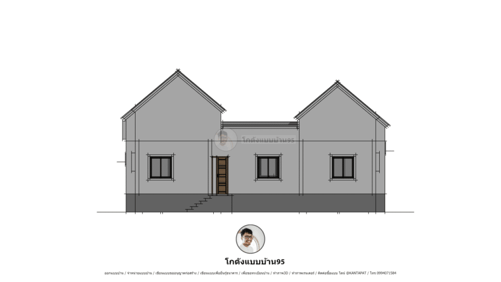 แบบบ้านนอร์ดิก P-1803 (10)