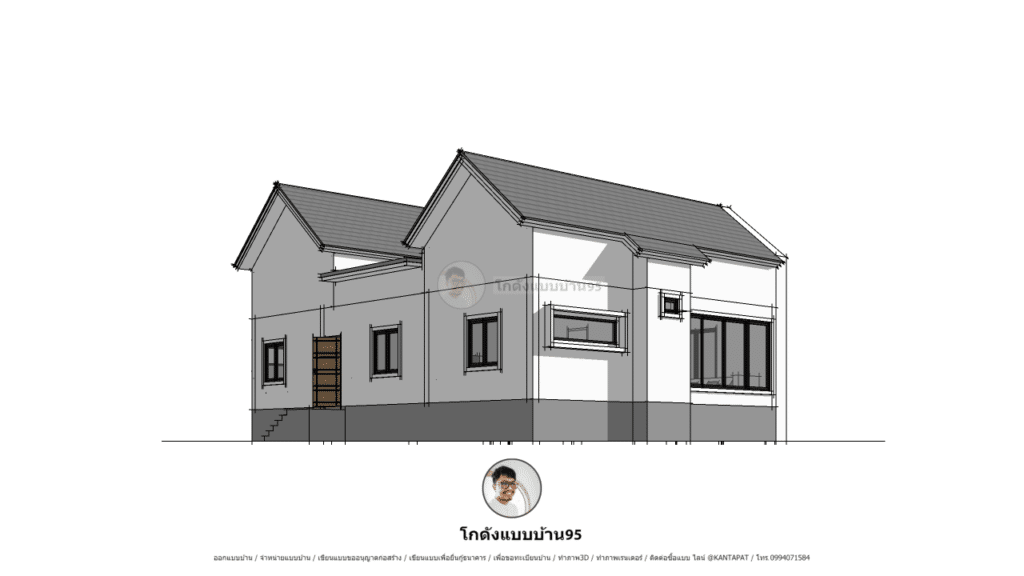 แบบบ้านนอร์ดิก P-1803 (4)