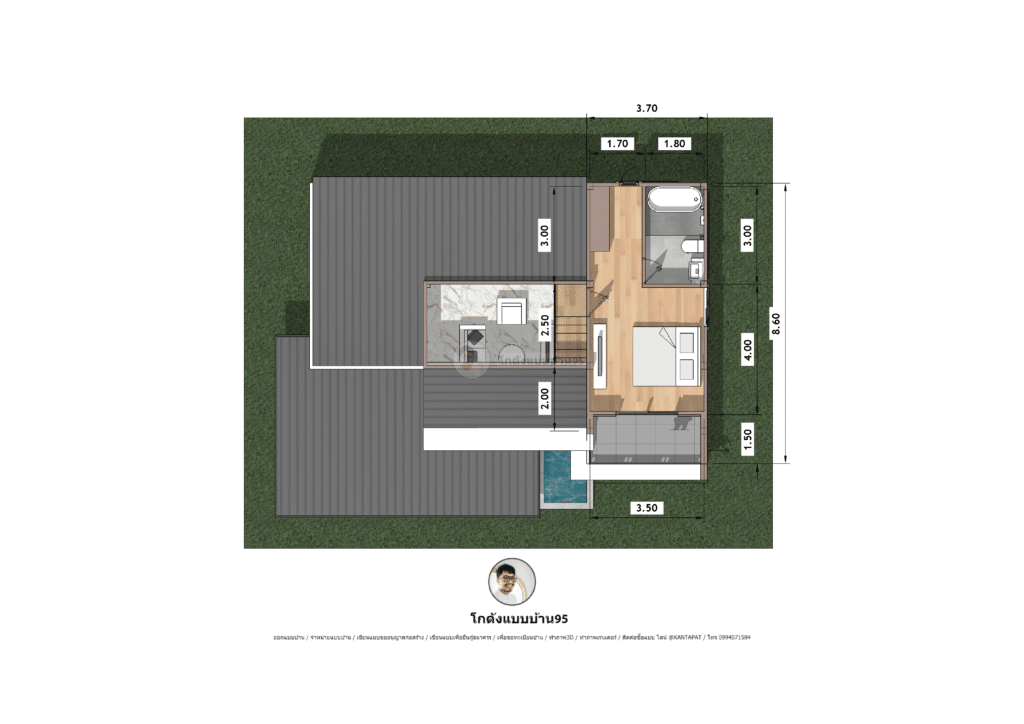 แบบบ้านโมเดิร์น P-1808 (18)