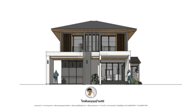 Two-storeyhouse แบบบ้าน2ชั้น เทรนด์บ้านใหม่ สไตล์บ้าน 2ชั้นสวย ๆ