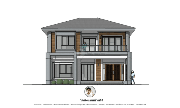 Two-storeyhouse แบบบ้าน2ชั้น เทรนด์บ้านใหม่ สไตล์บ้าน 2ชั้นสวย ๆ