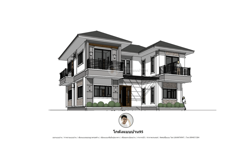 แบบบ้าน2ชั้น P-1916 (3)