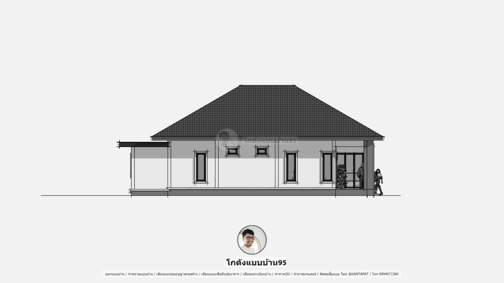 แบบบ้านชั้นเดียว P-1892 (11)