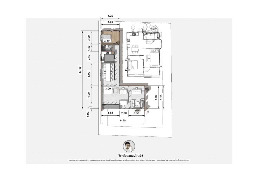 แบบบ้านทรงกล่อง P-1907 (16)