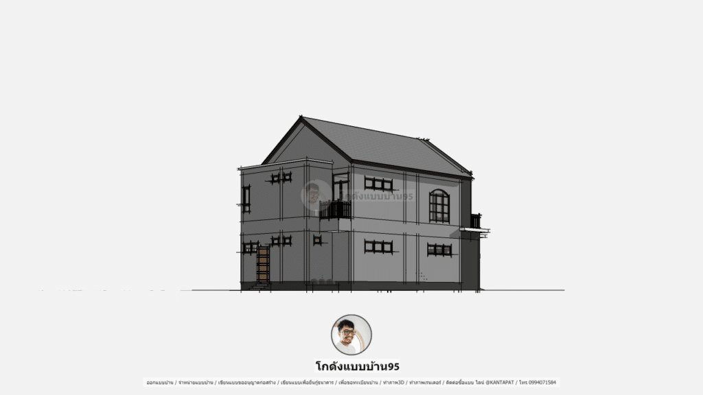 แบบบ้านนอร์ดิก P-1897 (4)