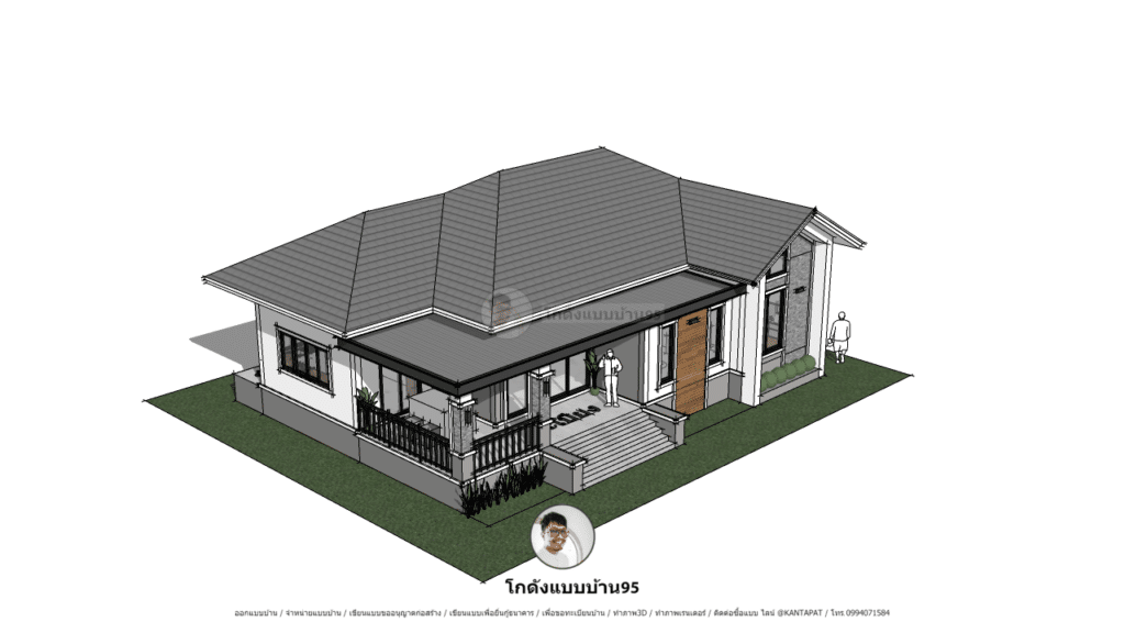 บ้านปั้นหยาผสมจั่ว P-1972 (7)