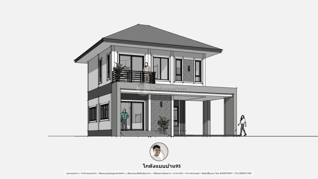 แบบบ้าน2ชั้น P-1970 (3)