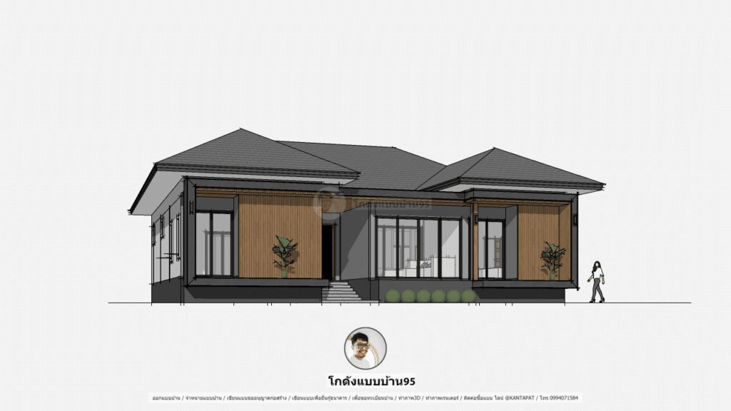 แบบบ้านชั้นเดียว P-1938 (3)