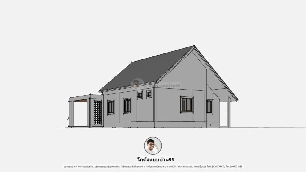 แบบบ้านนอร์ดิก P-1967 (5)