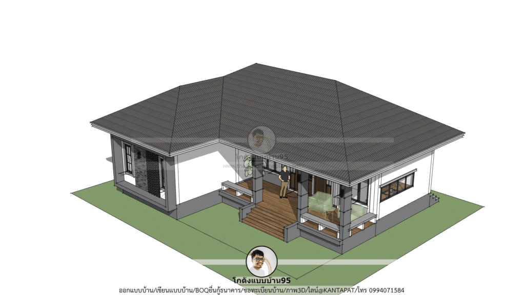 แบบบ้านปั้นหยา P-1890 (6)