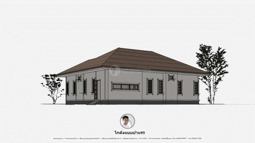 แบบบ้านปั้นหยา P-1999 (5)