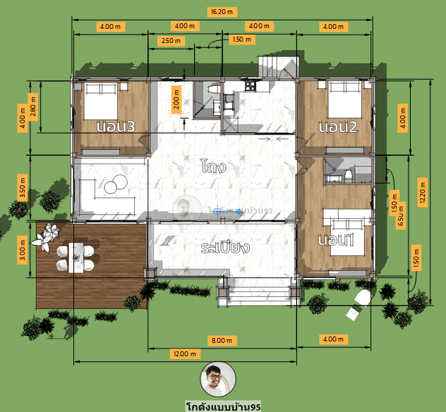 แบบบ้านปั้นหยา P-2183 (11)