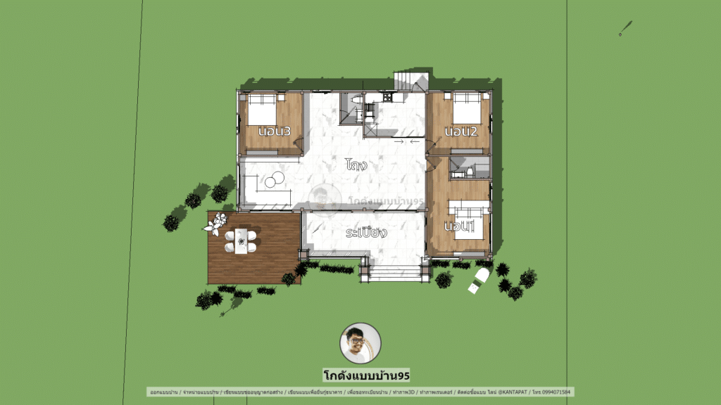 แบบบ้านปั้นหยา P-2183 (9)