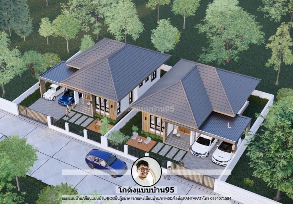 โครงการบ้านเดี่ยวสไตล์บ้านปั้นหยา