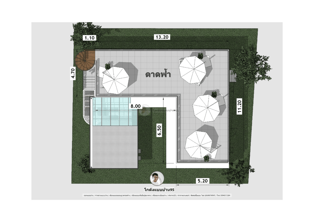 บ้านมีดาดฟ้าP-2098 (17)