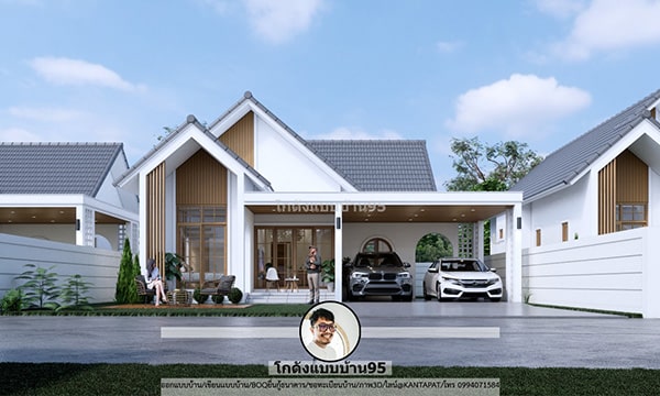 โครงการบ้านเดี่ยว สไตล์บ้านนอร์ดิก 3 ห้องนอน 2 ห้องน้ำ สวยมินิมอล บ้านสร้างขาย U-2192