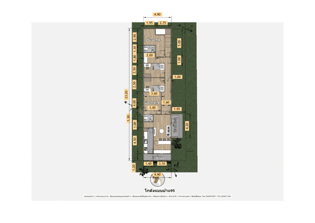 บ้านโมเดิร์นชั้นครึ่งP-2241 (16)