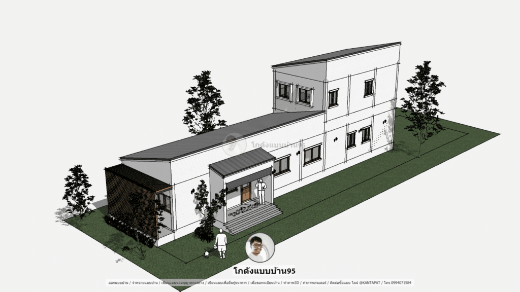 บ้านโมเดิร์นชั้นครึ่งP-2241 (6)