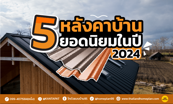 หลังคาบ้านยอดฮิตปี2024- bg