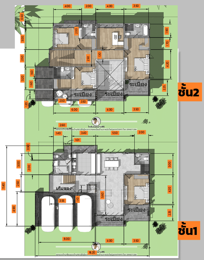 แบบบ้าน2ชั้นP-2180 (14)