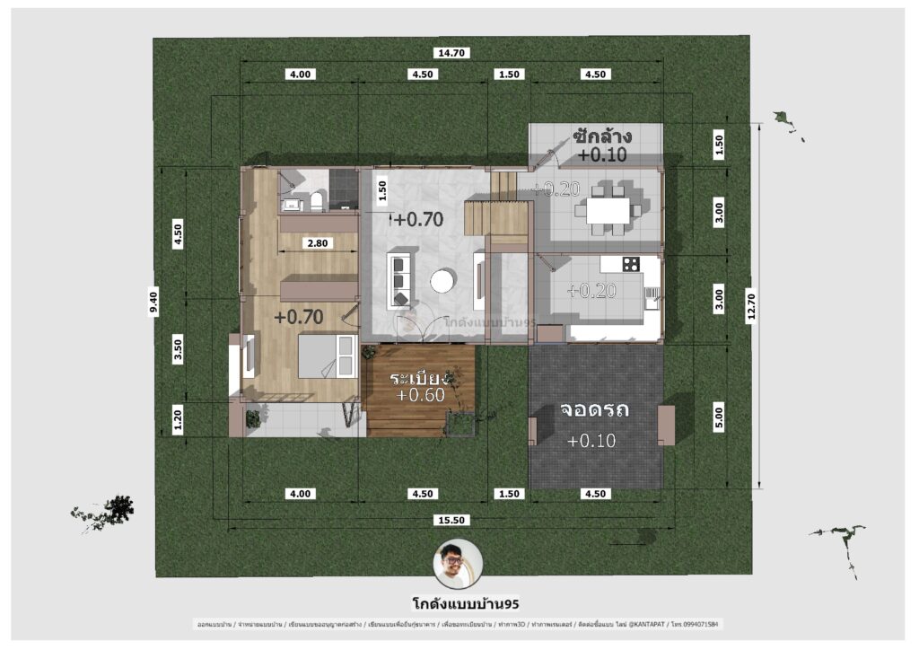 แบบบ้านชั้นครึ่งP-2226 (16)